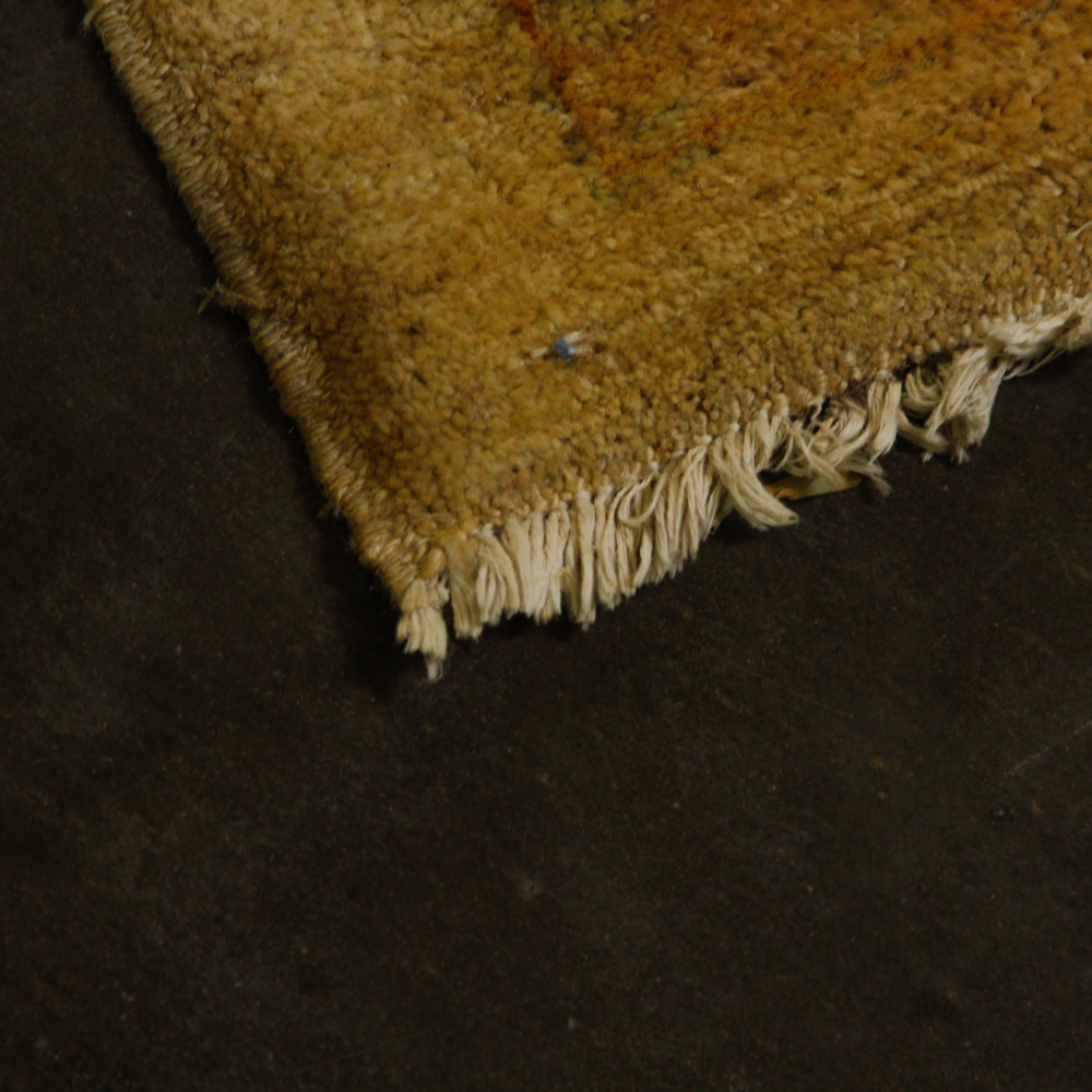 Hand-Knotted Turkish Oushak Area Rug