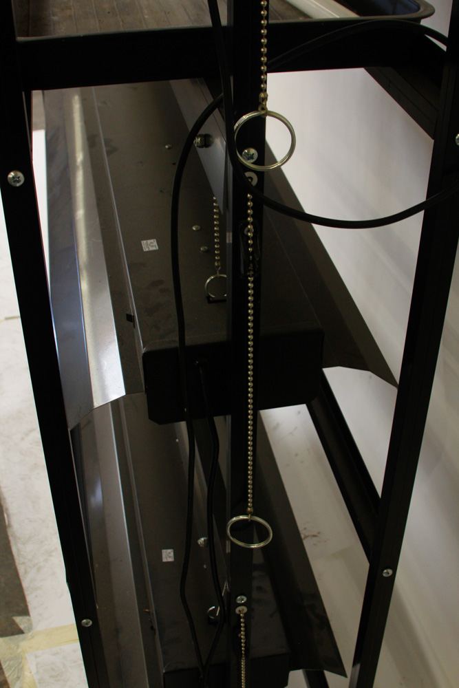 Hydroponic Shelving Unit with Lighting