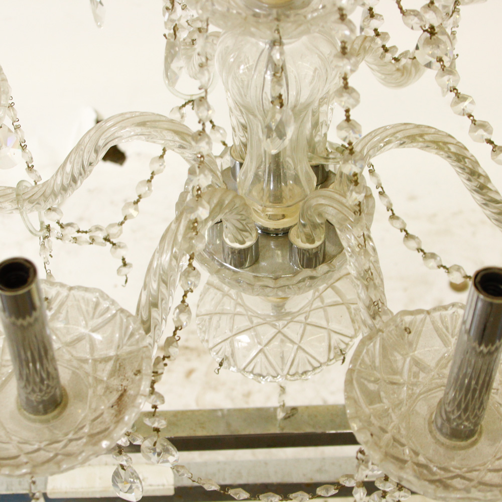 Traditional Glass Chandelier