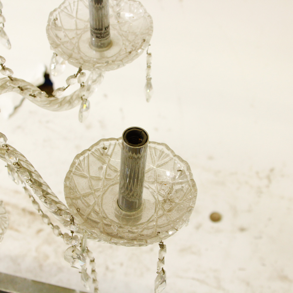 Traditional Glass Chandelier