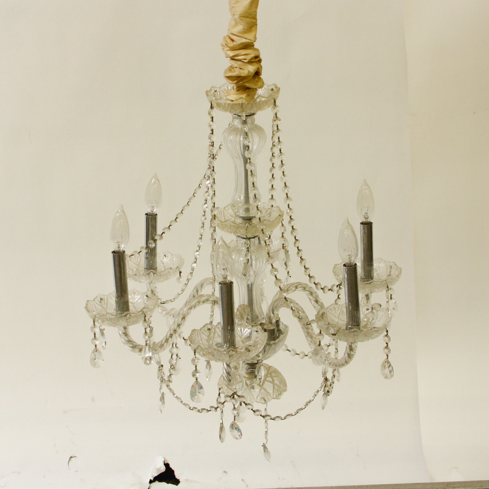 Traditional Glass Chandelier