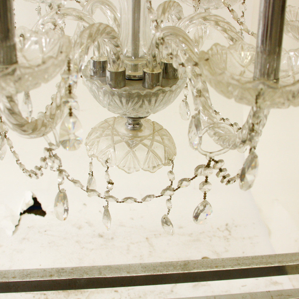 Traditional Glass Chandelier