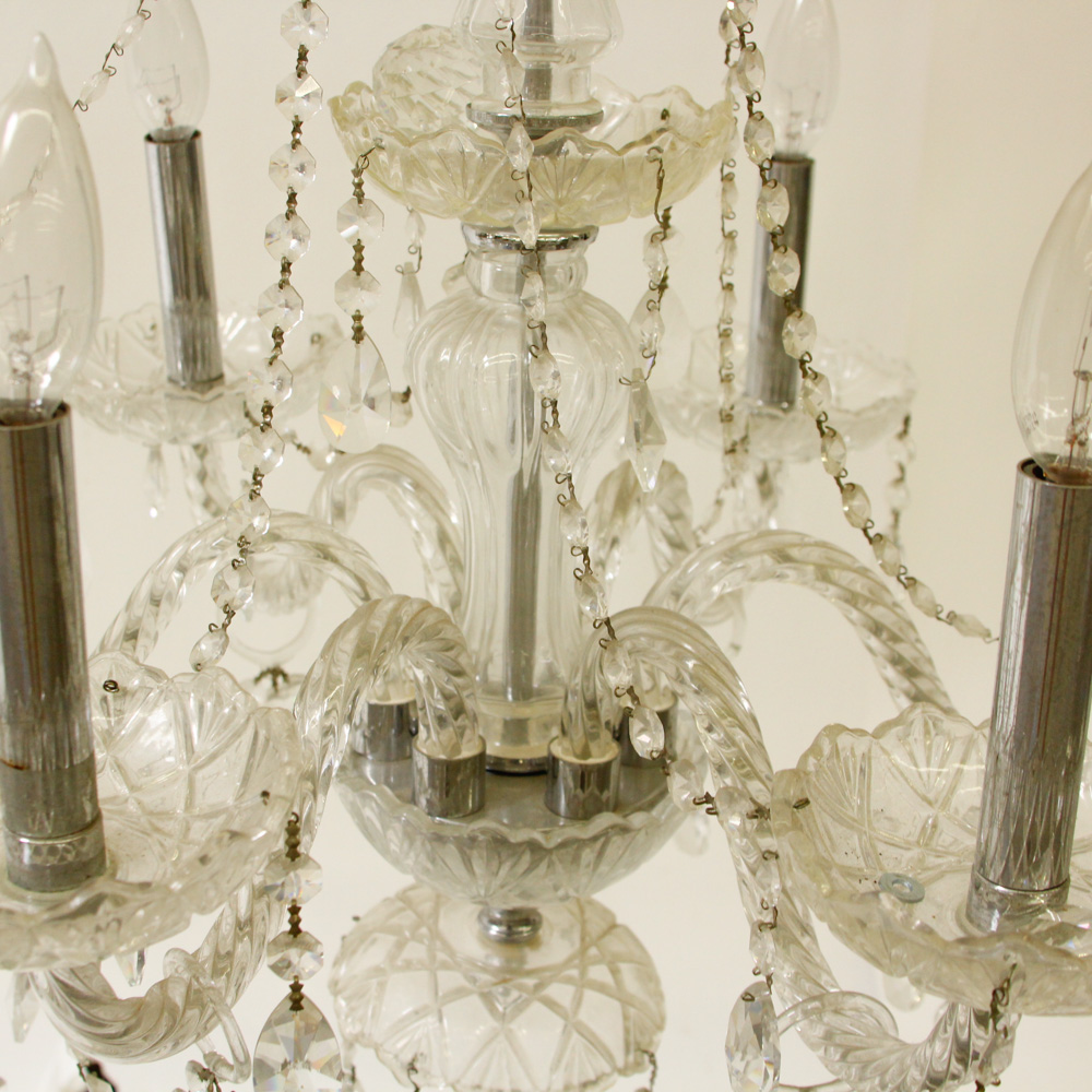 Traditional Glass Chandelier