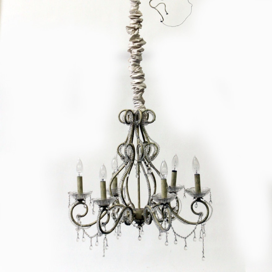 Glass Beaded Chandelier