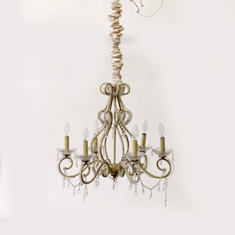 Glass Beaded Chandelier