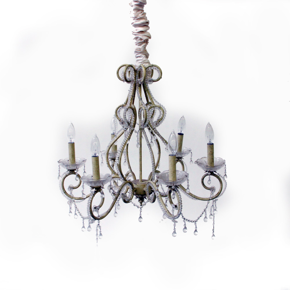 Glass Beaded Chandelier