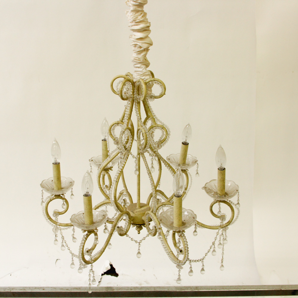 Glass Beaded Chandelier