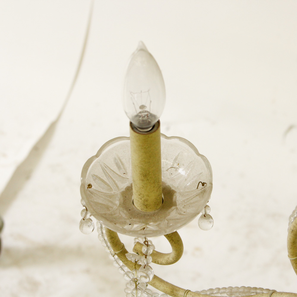 Glass Beaded Chandelier