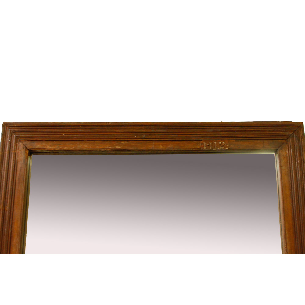 Baroque Style Outdoor Wall Lights and Wood Mirror