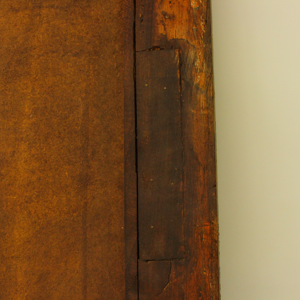 Baroque Style Outdoor Wall Lights and Wood Mirror