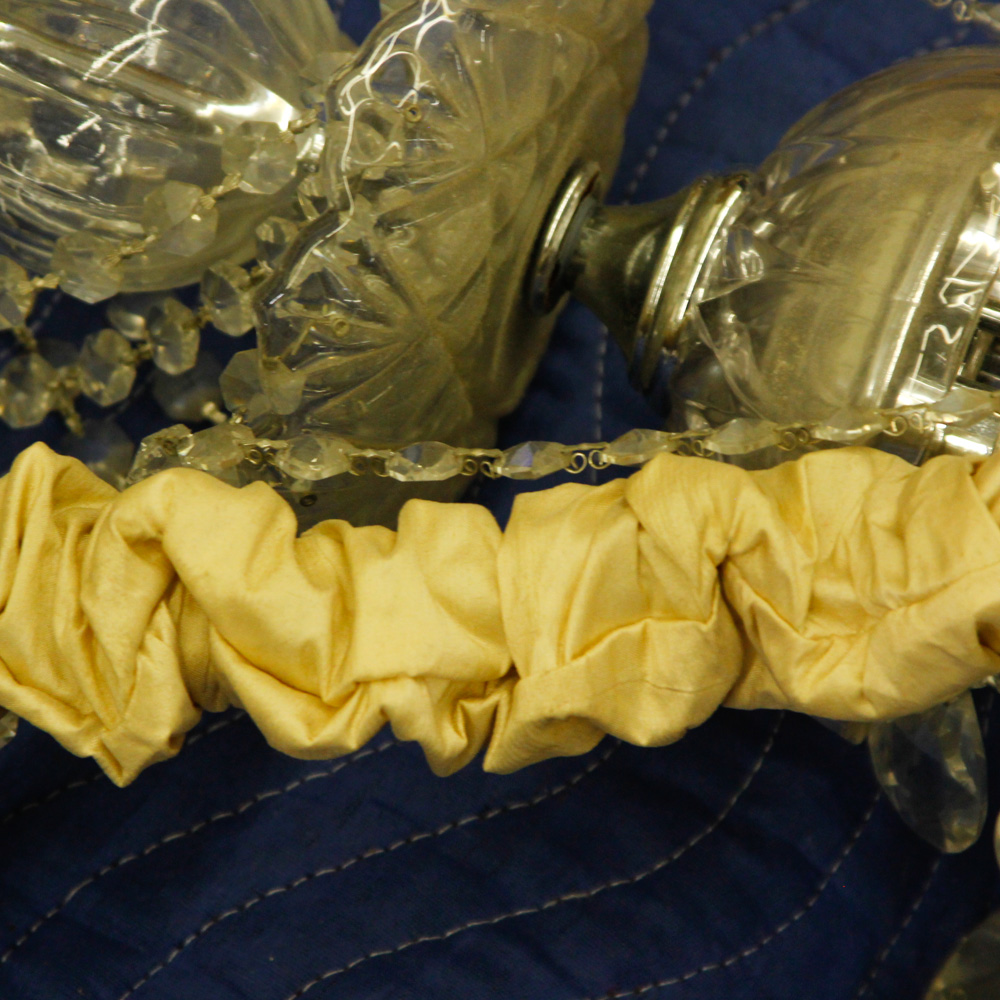 Broken Crystal Chandelier