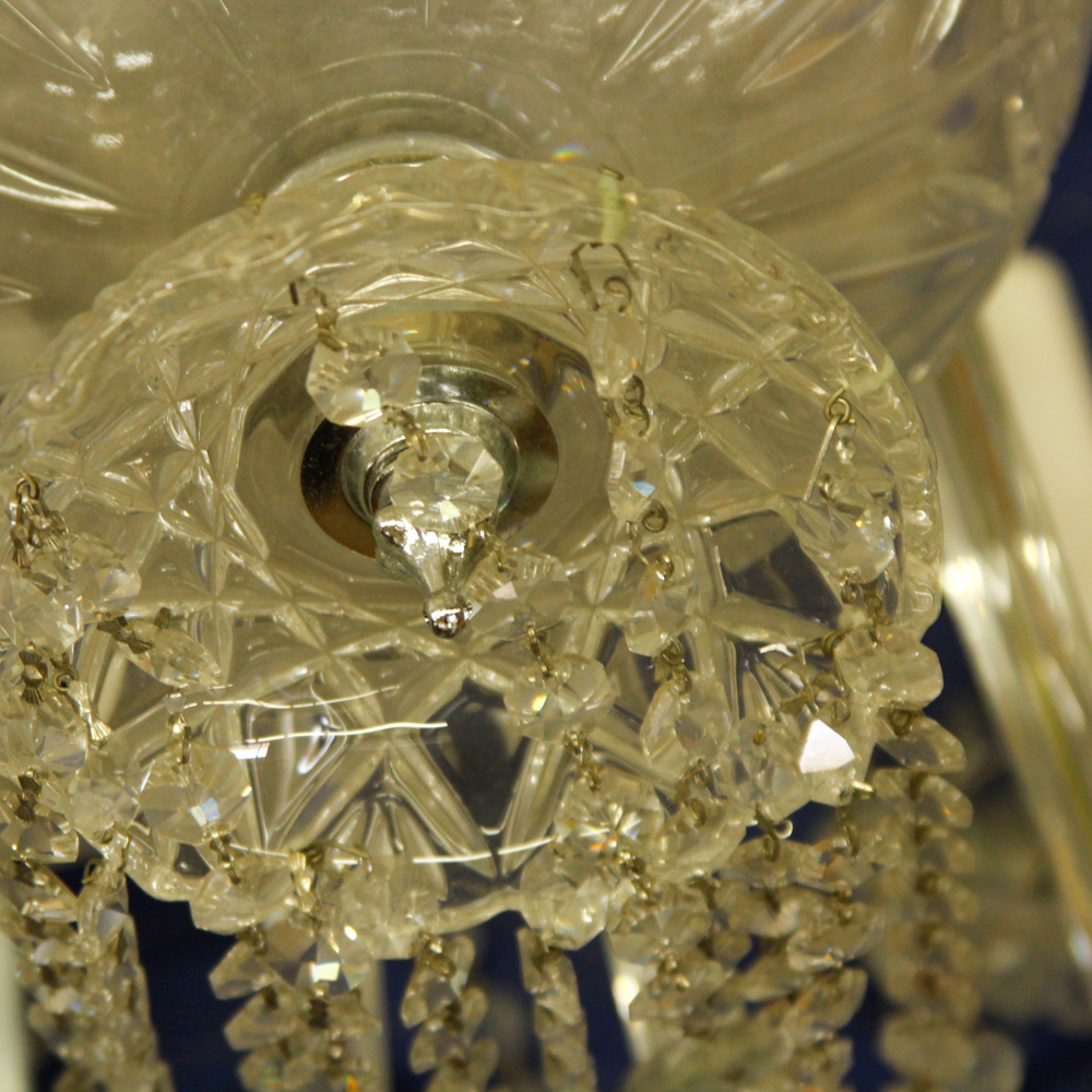 Broken Crystal Chandelier