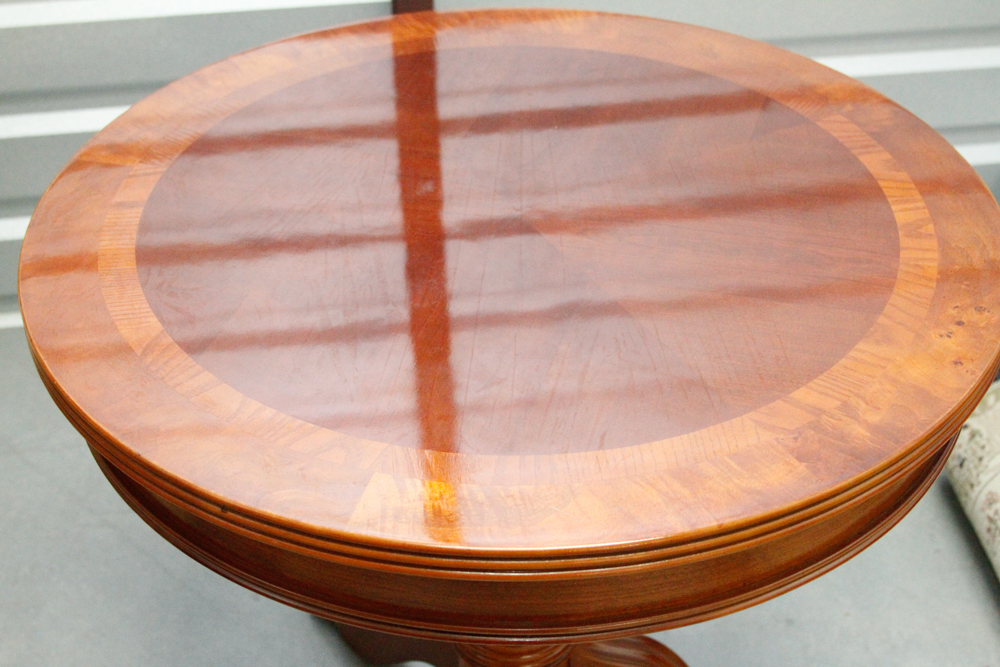 Duncan Phyfe Style Drum Table