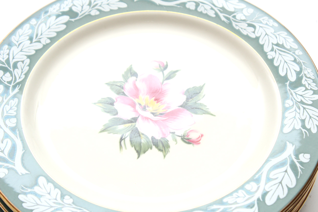 Century Service "Teal Green" Tableware By Homer Laughlin