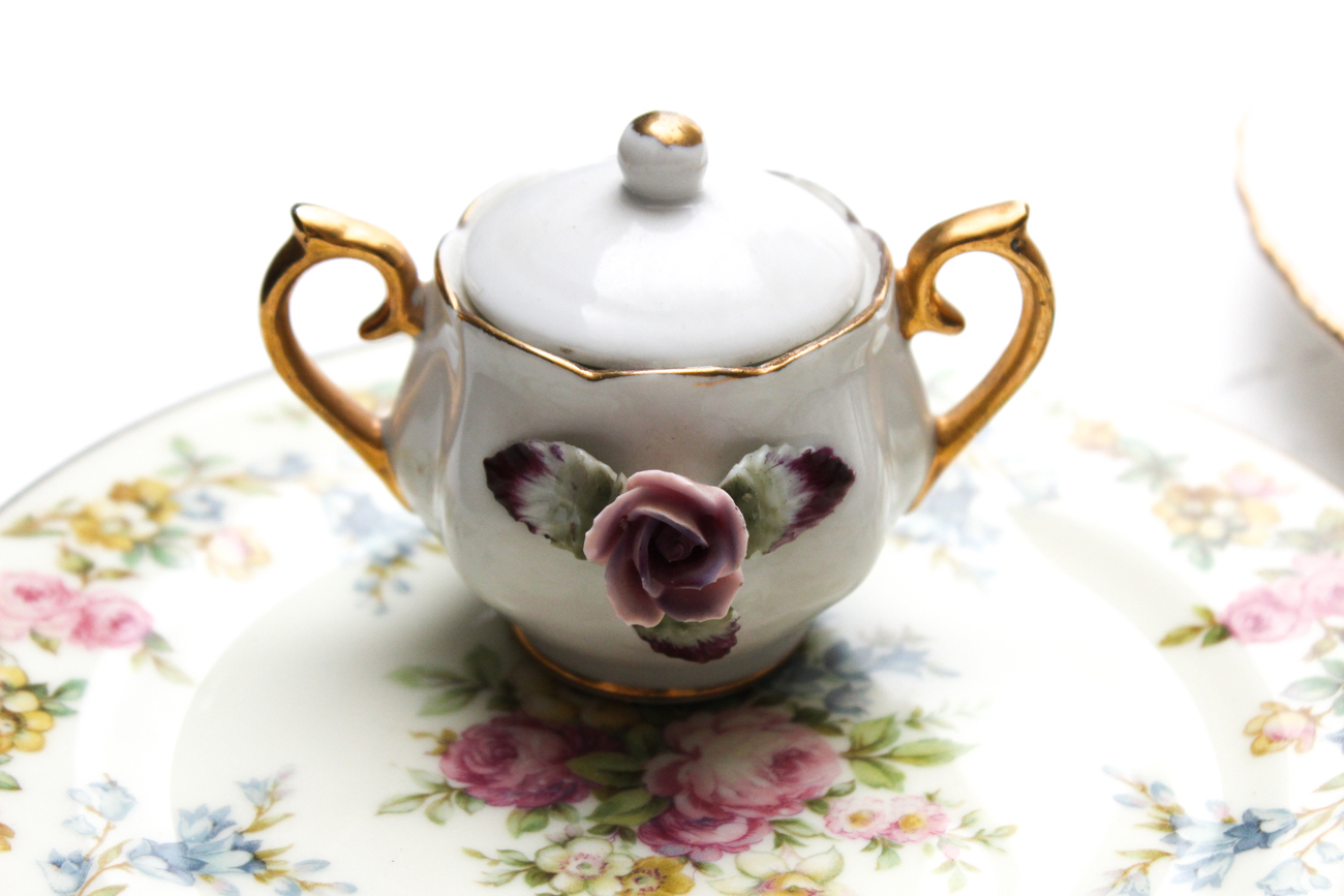 Antique Floral China By Haviland, KPM, Pope Gosser, and Nippon