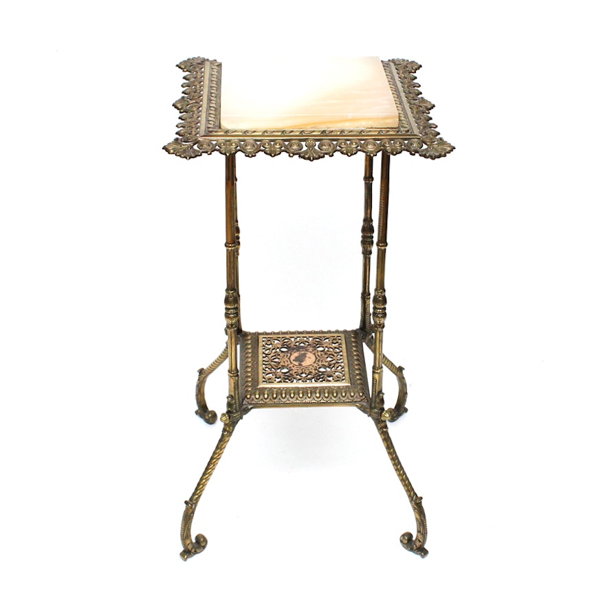 Rococo-Style Plant Stand