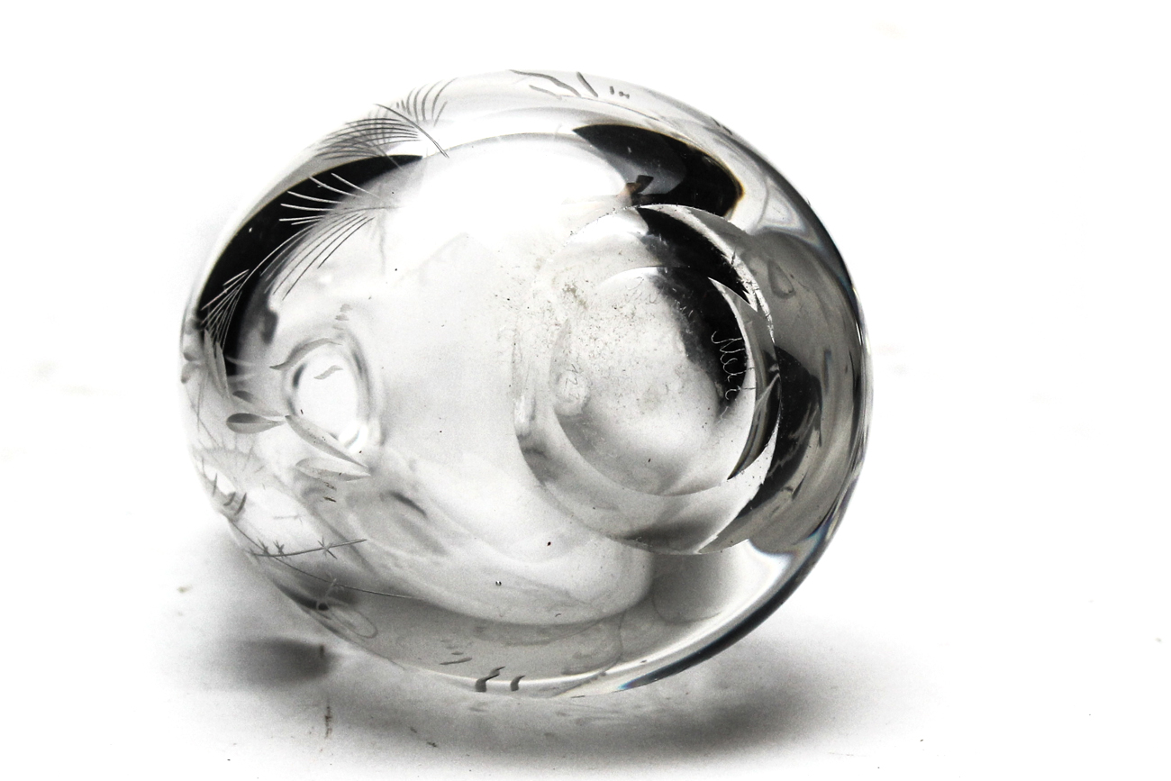 Signed Art Glass Vase