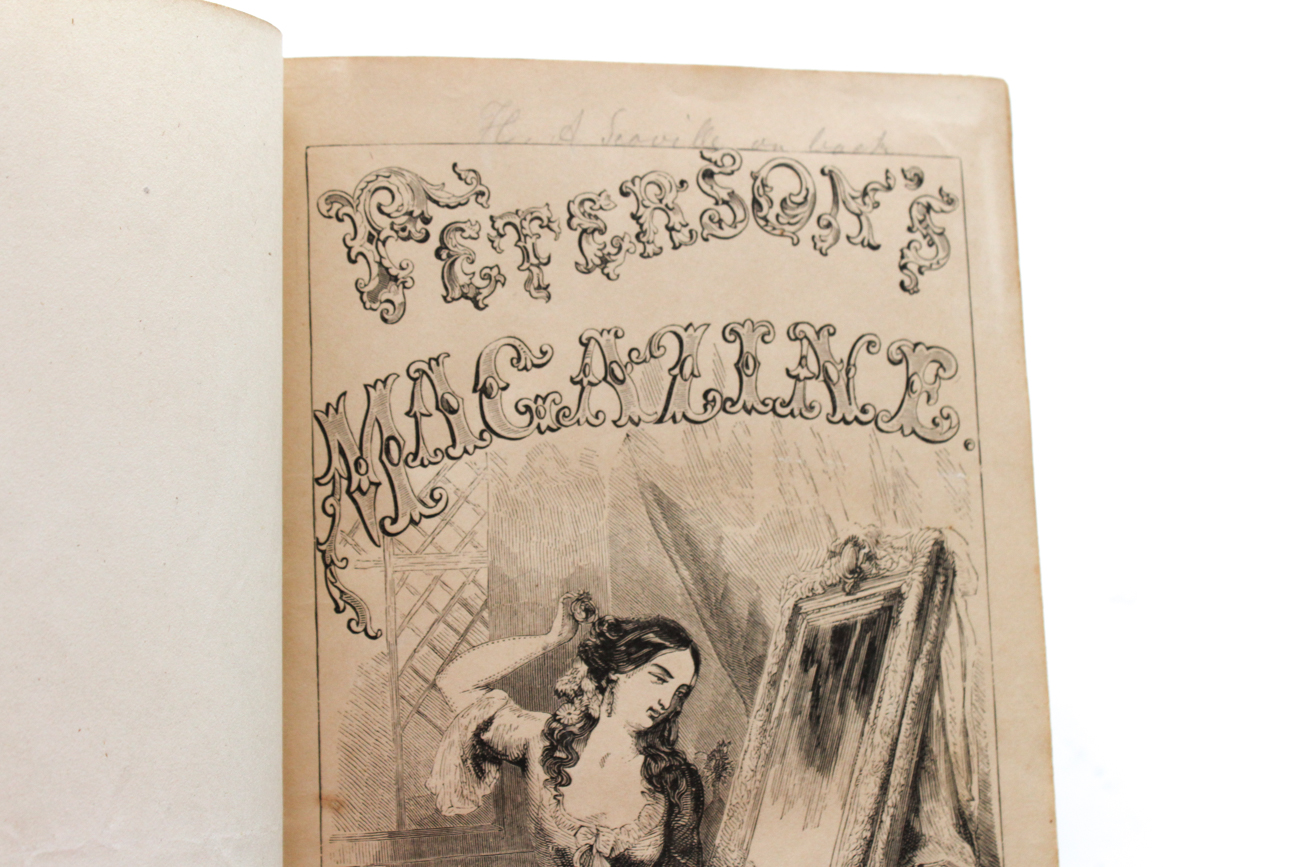 Rare Volume Of "Sharon Springs" With Other Antique Nonfiction and Fiction Books