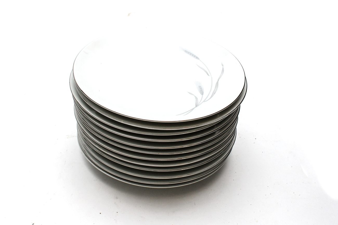 Johann Haviland "Silver Wheat" Tableware