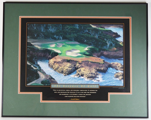 "The Essence of Golf" Offset Lithograph