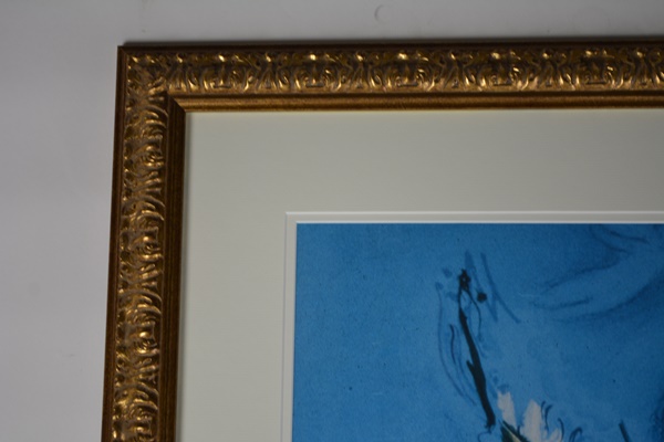 Offset Lithograph "The Gladiolus" After Marc Chagall