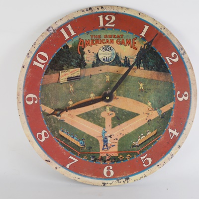 "The Great American Game" Timeworks Clock