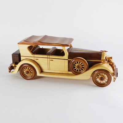 1930 Packard Wood Model Car by S. Lough