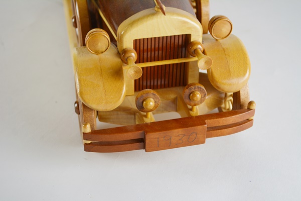 1930 Packard Wood Model Car by S. Lough