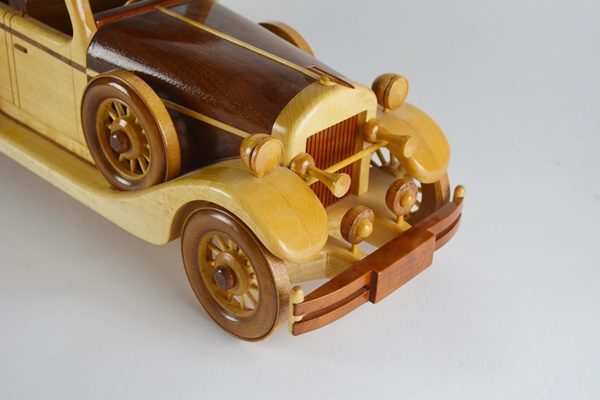 1930 Packard Wood Model Car by S. Lough
