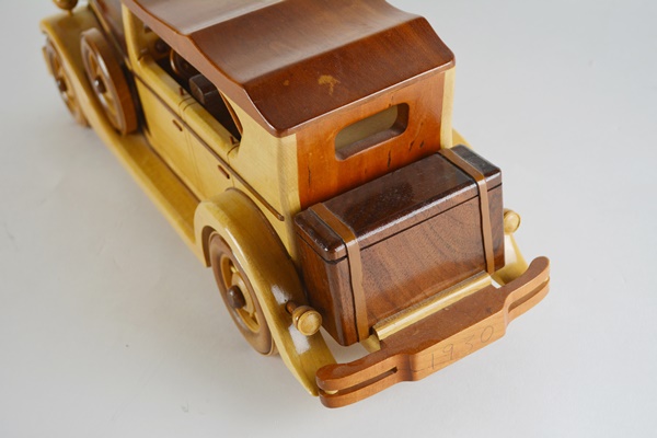 1930 Packard Wood Model Car by S. Lough