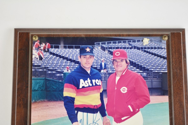 Nolan Ryan and Pete Rose Signed Photograph