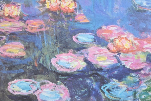 Offset Lithograph "Water Lilies" After Claude Monet