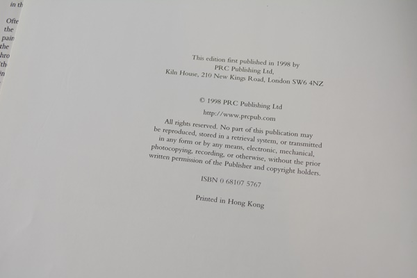 Art Coffee Table Hardcover Books