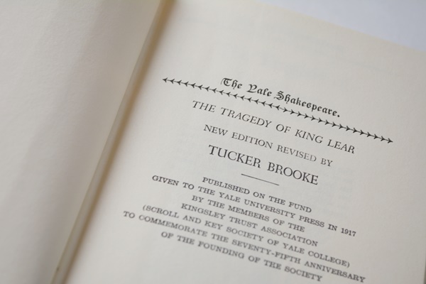 Yale Shakespeare Series Hardcover Book Collection