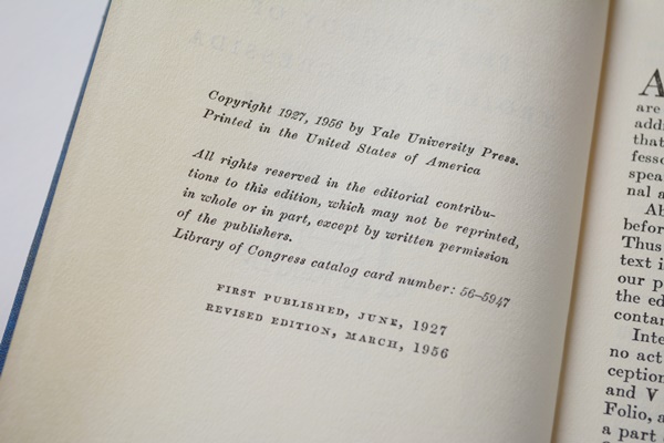 Yale Shakespeare Series Hardcover Book Collection