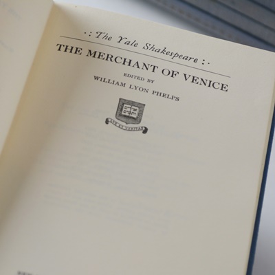 Yale Shakespeare Series Hardcover Book Collection