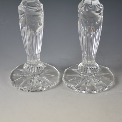 Waterford Crystal "Prentiss" Candlesticks