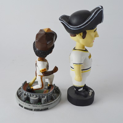 Roberto Clemente and Dave Winfield Bobbleheads