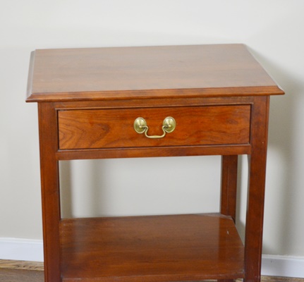 Stickley Cherry Bedside Table