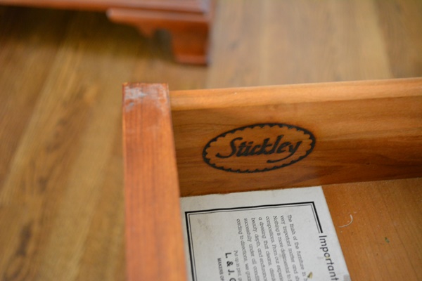 Stickley Cherry Bedside Table