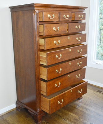 Stickley Cherry Tall Chest of Drawers