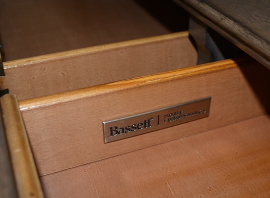 Bassett Furniture "Provence" Dresser and Mirror