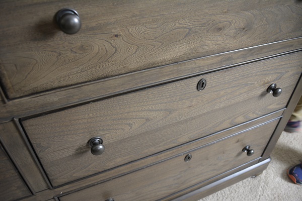 Bassett Furniture "Provence" Dresser and Mirror