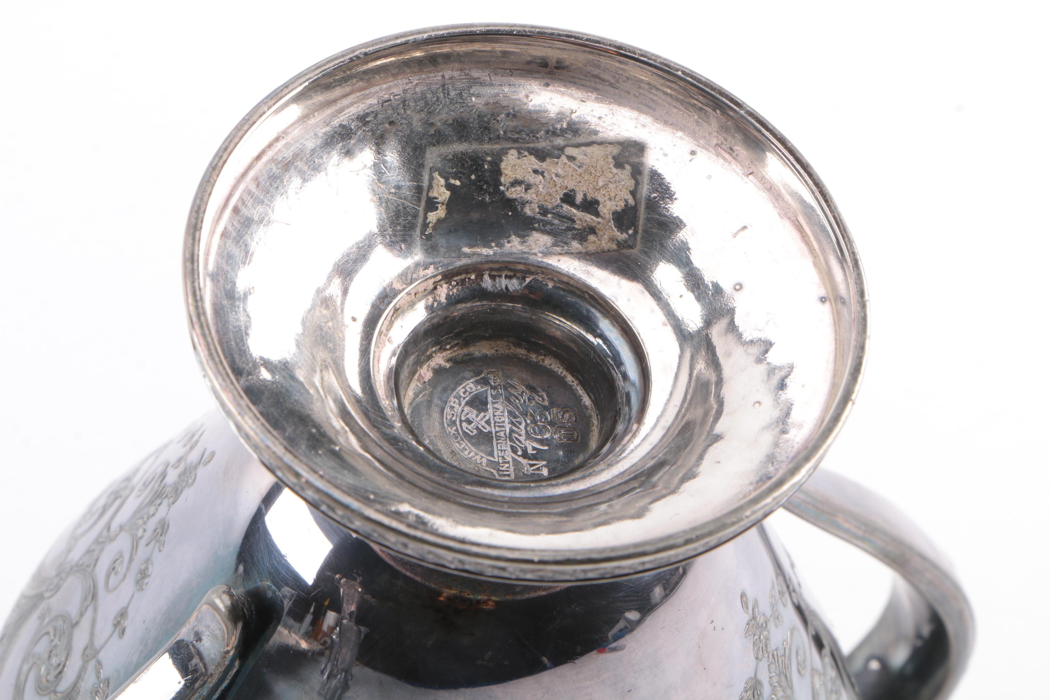 International Silver Co. Wilcox "Paisley" Silver Plate Hot Water Urn and More