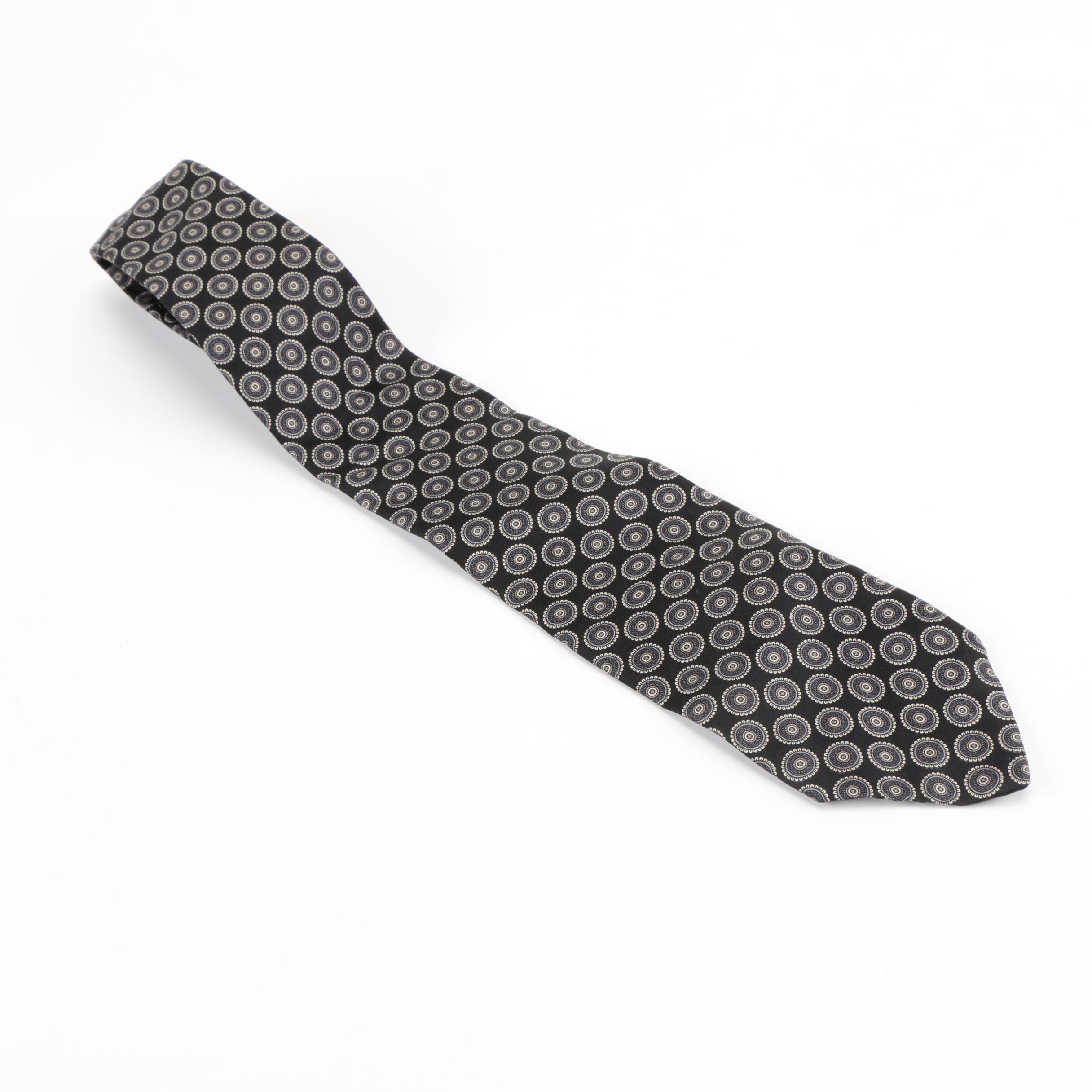 Silk Ties Including Oscar de la Renta Couture and Gucci