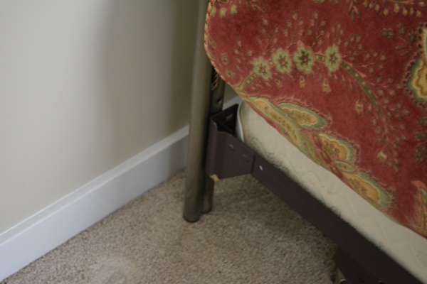 Bronze Tone Metal King Head Board