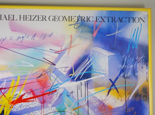 Michael Heizer Geometric Extraction Poster Print