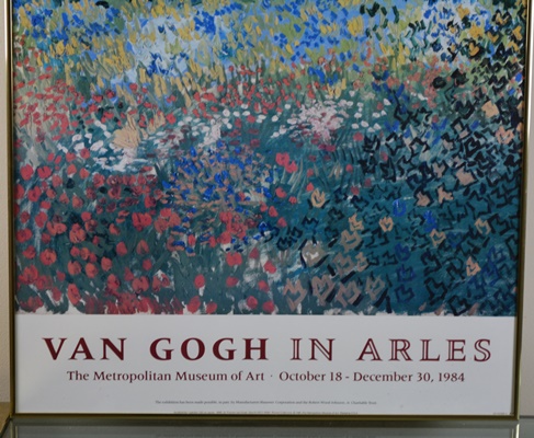 Framed Van Gogh in Arles Poster Print