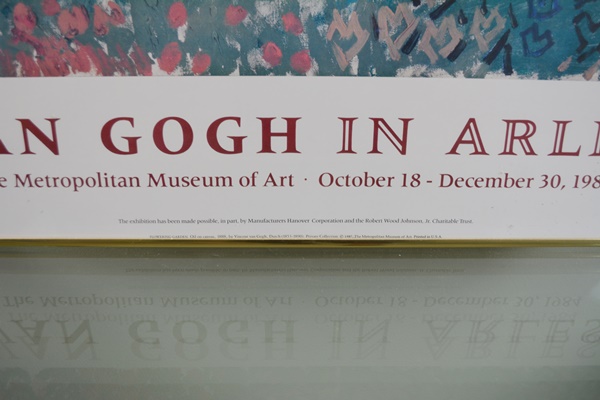 Framed Van Gogh in Arles Poster Print