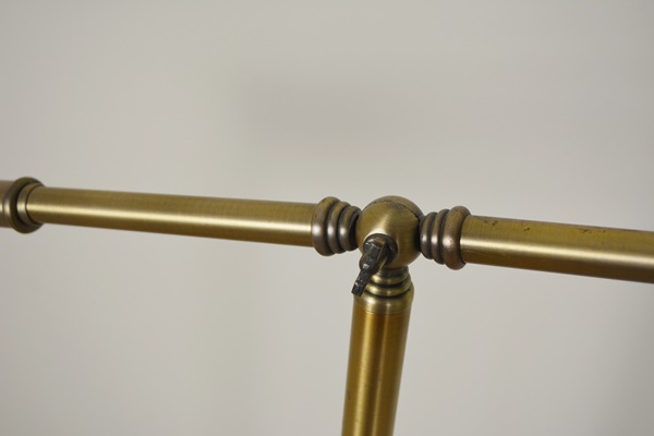 Adjustable Brass Floor Lamp